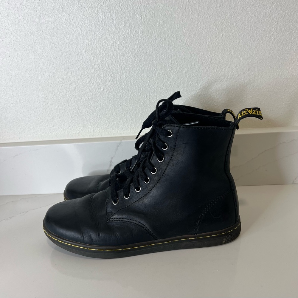 Dr. Martens Black Leather Boots - Picture 5 of 14